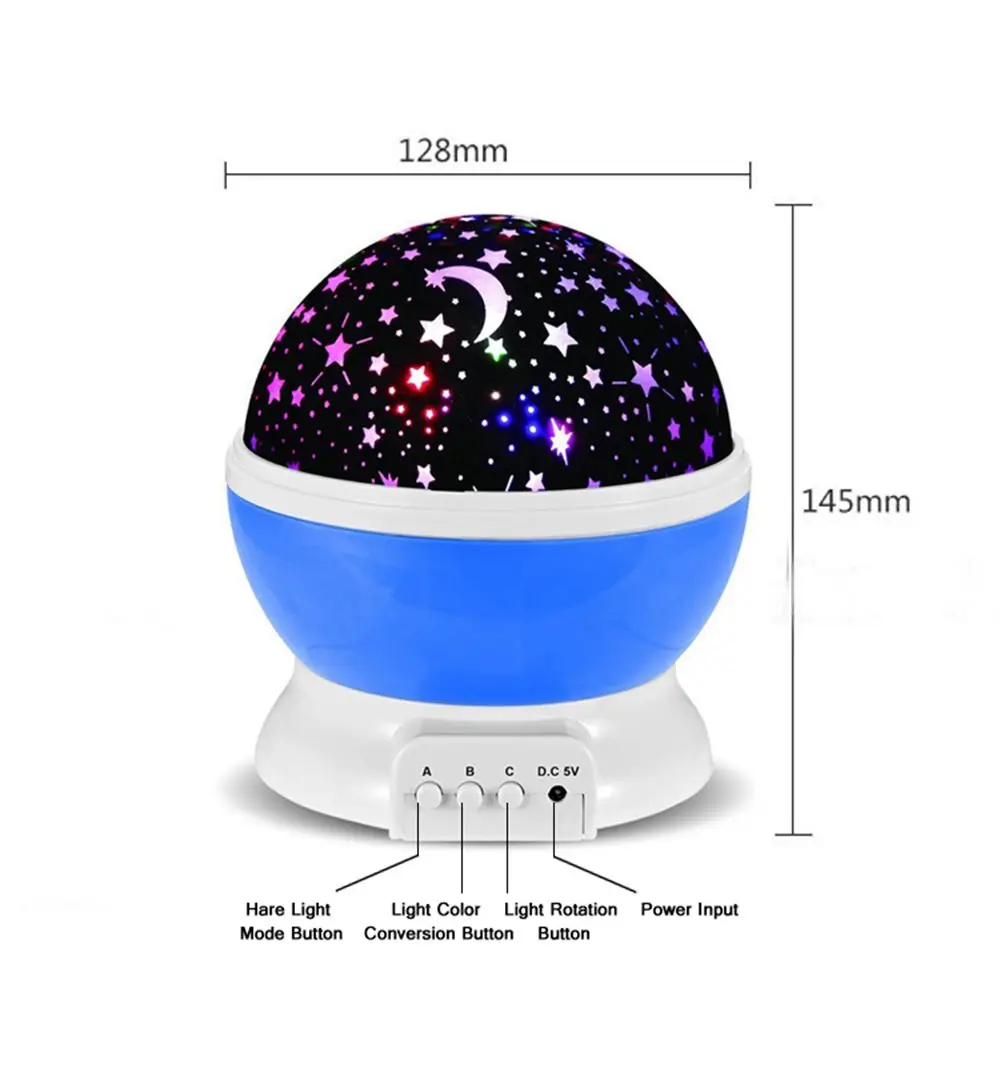 moon stars night light christmas lights indoor holiday lighting (6)