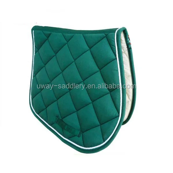 Cotton Outshell and Polyester Filling English saddle pads for equestrian