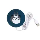 Wholesale soft silicone USB coffee cup warmer coaster for home office Using