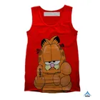 cheap Custom Print open side men tank top singlet china manufacturer