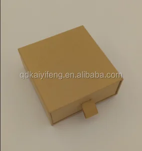 kraft paper cardboard drawer gift packaging box