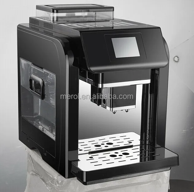 Affichage led de haute qualité entièrement automatique machine à café expresso, cafetière