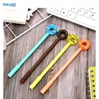 Gel Ink Pen Hot Stationery Sweet Donuts Sales Kawaii Cute 0.38mm Creative Cartoon For Student