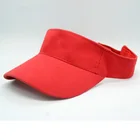 Cheap 3D embroidery custom visor sun visor cap and hat
