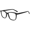Newest trend square acetate full rim black optical eye glasses frames ready goods