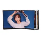 Colorful Printed Glossy Lamination A3 A4 A5 A6 Coated Paper wedding album leather photo book cover
