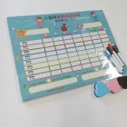 OEM Dry Erasable Magnetic Children's Reward Chart For Fridge Door Custom-Made Educational Chart For Child