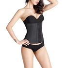 Wholesale Private Label Workout 9 Steel Boned And Belt Slimming Women Latex Waist Trainer Corset