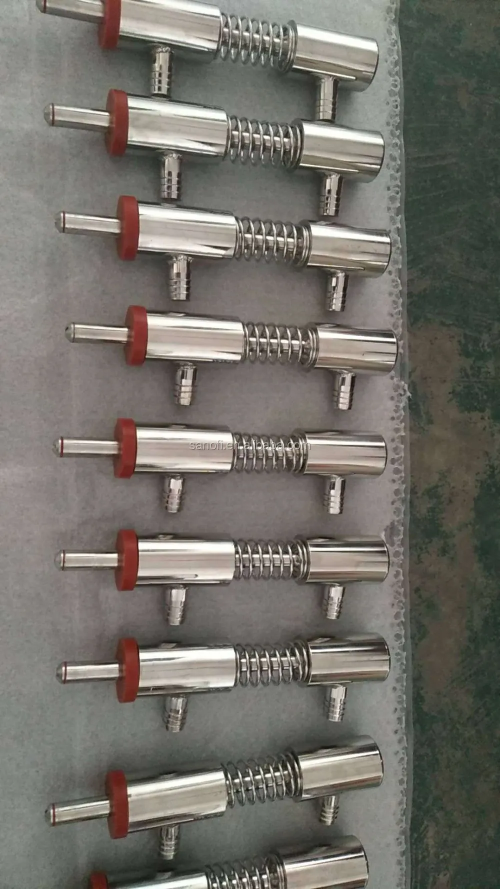 Filling nozzles for water filling machines / spare parts for filling