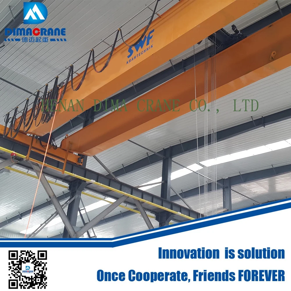 double girder overhead crane with SWF hoist