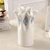 New style flower ceramic indoor decorative vases home decor