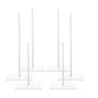 Clear Acrylic Donut Stands Bagels Holder for Wedding Birthday Party Treat Display Corner Decor