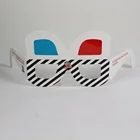 3D paper red-blue glasses hot sale cardboard glass with custom print