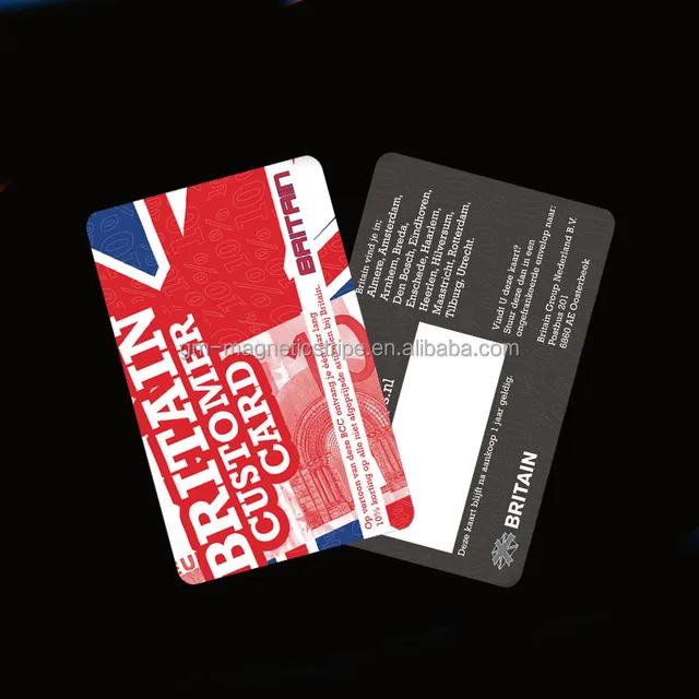 full color printing pvc gift card for promotion free sample