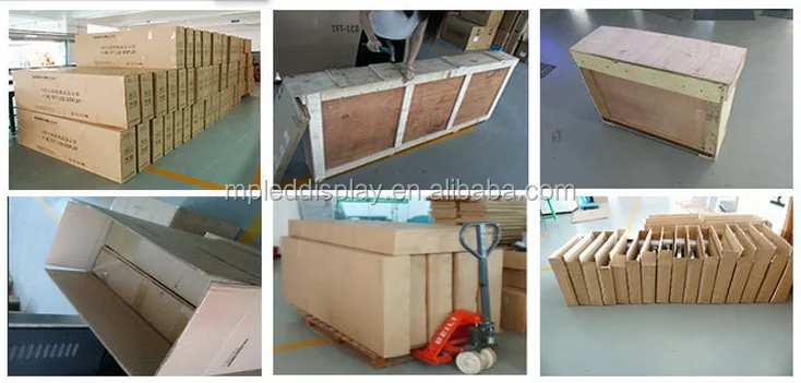 Reliable LCD Splice video wall for expo