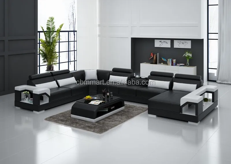 new model living room leather sofa G8010