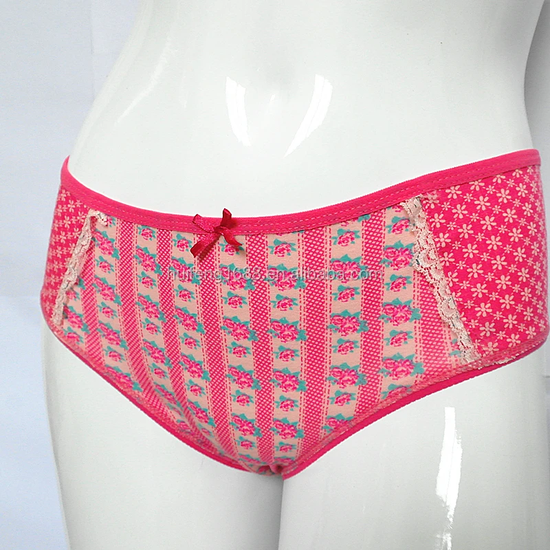 Latest comfortable cheap ladeis cotton panties