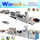 PVC Board Extrusion Line / WPC PE PP Wood Plastic Sheet Extruding Machine production Manufacturer