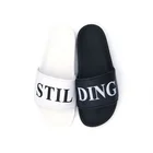 2019 new design PU sandals with emboss logo, men customized logo sport sandals unisex, beach outdoor men slippers sandals