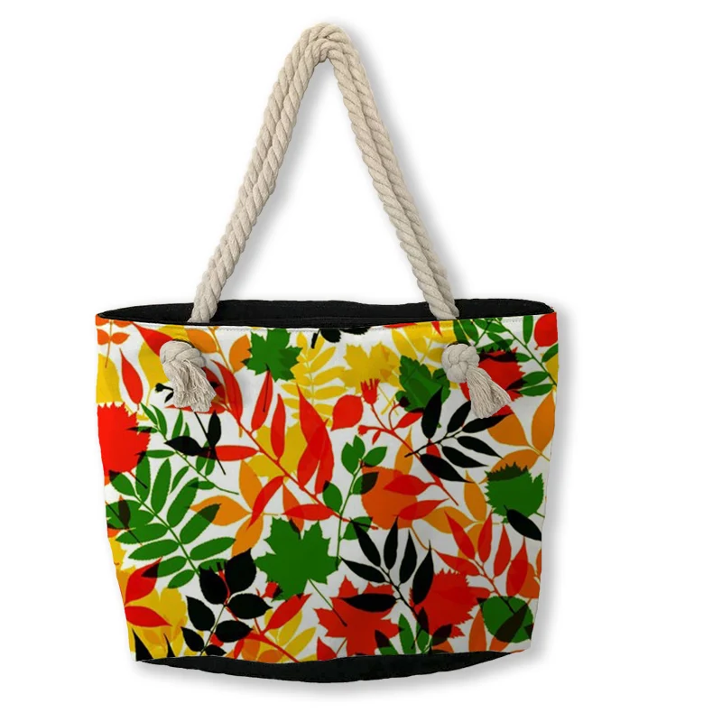 custom floral digital printed women lady gift cotton canvas