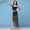 Fashion Bellydance costumes sequins sexy belly dance wear for women