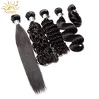 100 raw virgin remy hair Bundles Sunlight Body Wave Virgin Brazilian Hair Extension Vendor, 100 natural hair extension