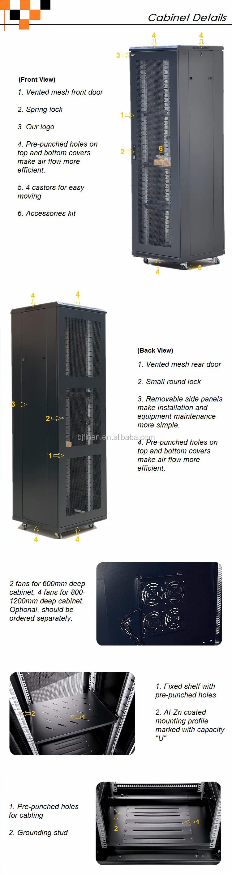 19 inch floor standing network custom steel cabinet.jpg