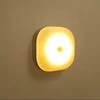 Novelty Round LED Night Light & Motion Sensor Control With Magnetic For Bedroom Closet Cupboard Baby Gift Romantic Wall lamp