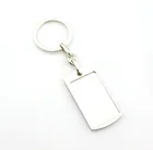 Manufacturers In China Zinc Alloy Keychain with Black Steel Sheet