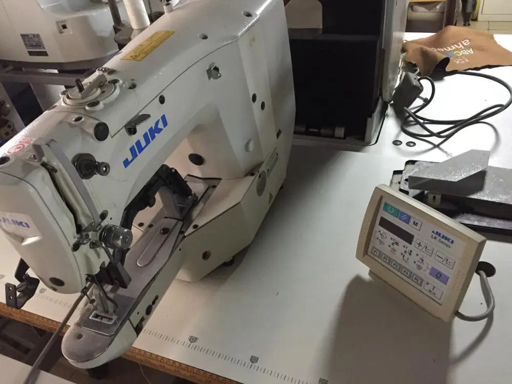 Original Used Juki 1900 Industrial Computerized Bar Tacking Sewing