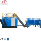 automatic horizontal hydraulic metal briquetting for aluminum bronze brass copper cast iron steel metal chips
