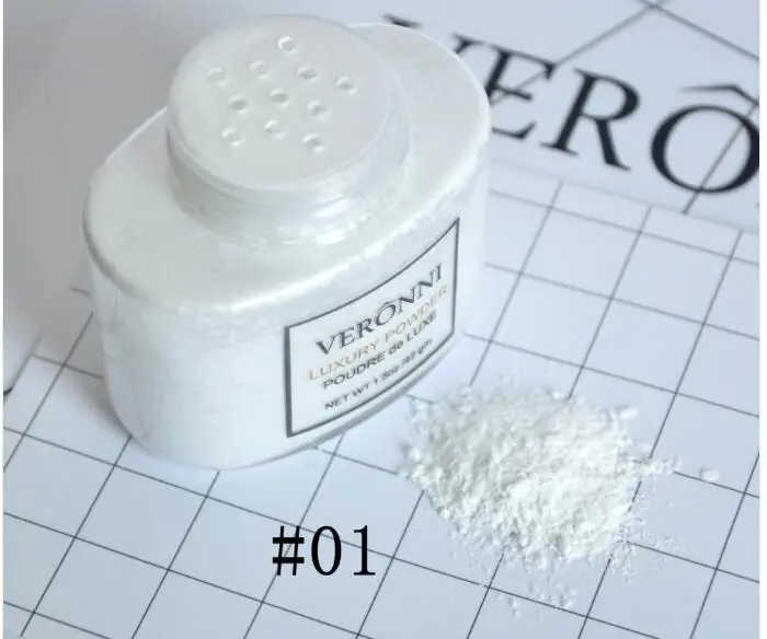 veronni long lasting light loose powder waterproof face powder