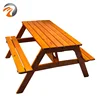 3-Piece Portable Folding Picnic Beer outdoor table and chair set Wooden Top Picnic Table for Patio Activities Garden