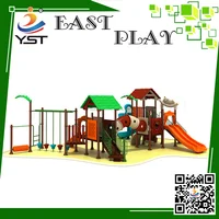 Customized Plastic Playground Slides Children Play