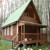 modern design eco friendly log cabin kits for sale