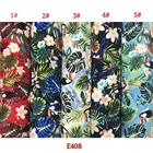 100% Viscose Fabric New Style 100% Viscose Floral Printed Rayon Challis Fabric
