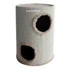 GMT8017 Luxury Pet Goods Natural Sisal Pet Toys Coffee Color Cat Tree House