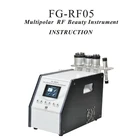 Best rf skin tightening face lifting machine for beauty salon FGRF05