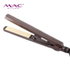 Brown Color Ceramic coating Titanium Plate Professional Glass plate Hair Straightener Cheap Price