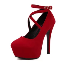 hot fashion 13cm lady waterproof woman latest high heel shoes