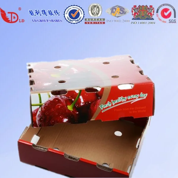 fancy dry packaging paper cardboard vegetables apple fruit boxes