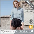 Women Bulk Clothing Printing Long Sleeve T shirt In Low Price