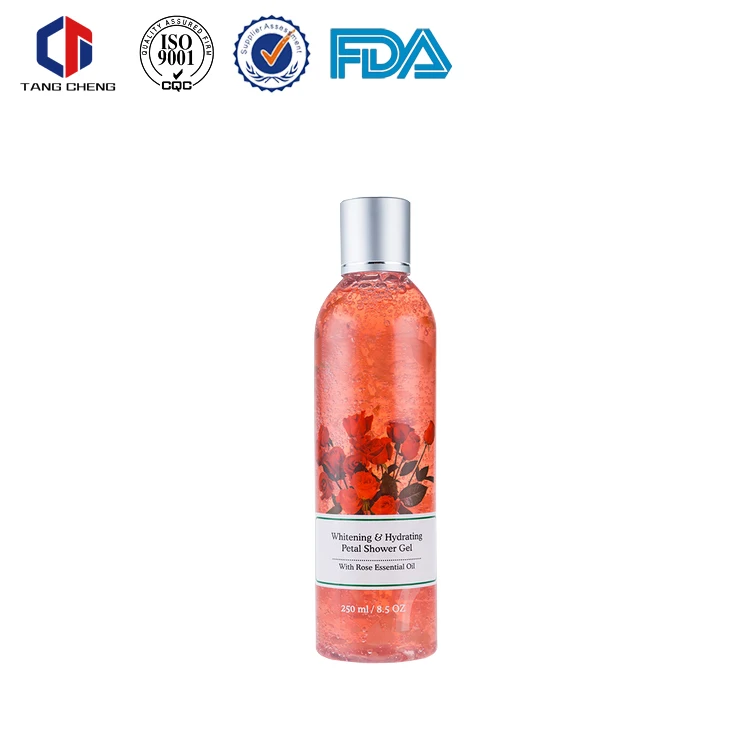 private label cherry blossom flower true petal shower gel / body