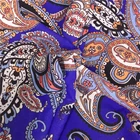 Service Supremacy 100% Polyester Pearl Stocklot Silk Chiffon Floral Printed Fabric Digital Printing Services