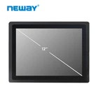 12 inch 800x600 or 1024x768 J1900/I3/I5/I7 CPU IP65 water-proof industrial pc ipc