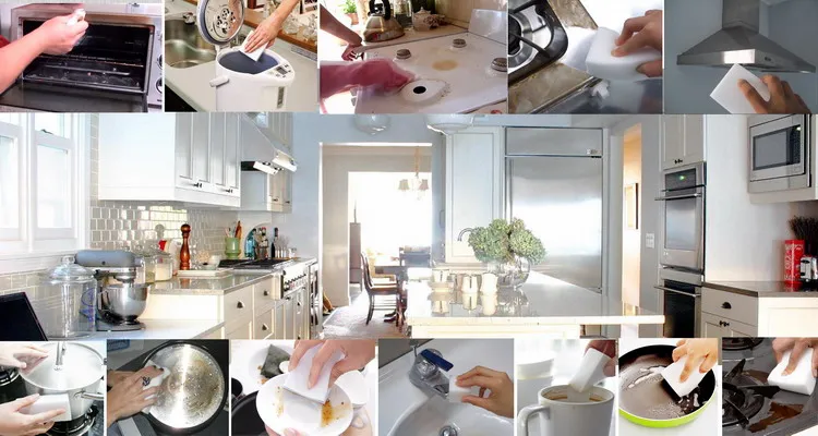 Application of New Products In 2016 White Kitchen Sponges Dish Clean.jpg