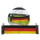 Decoration Scarf The Scarf Chuangdong National Country Silk Car Decoration Logo Print Custom Fans Car Mini Scarf