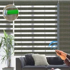 Manual and Motorized Blackout Zebra Roller Blinds