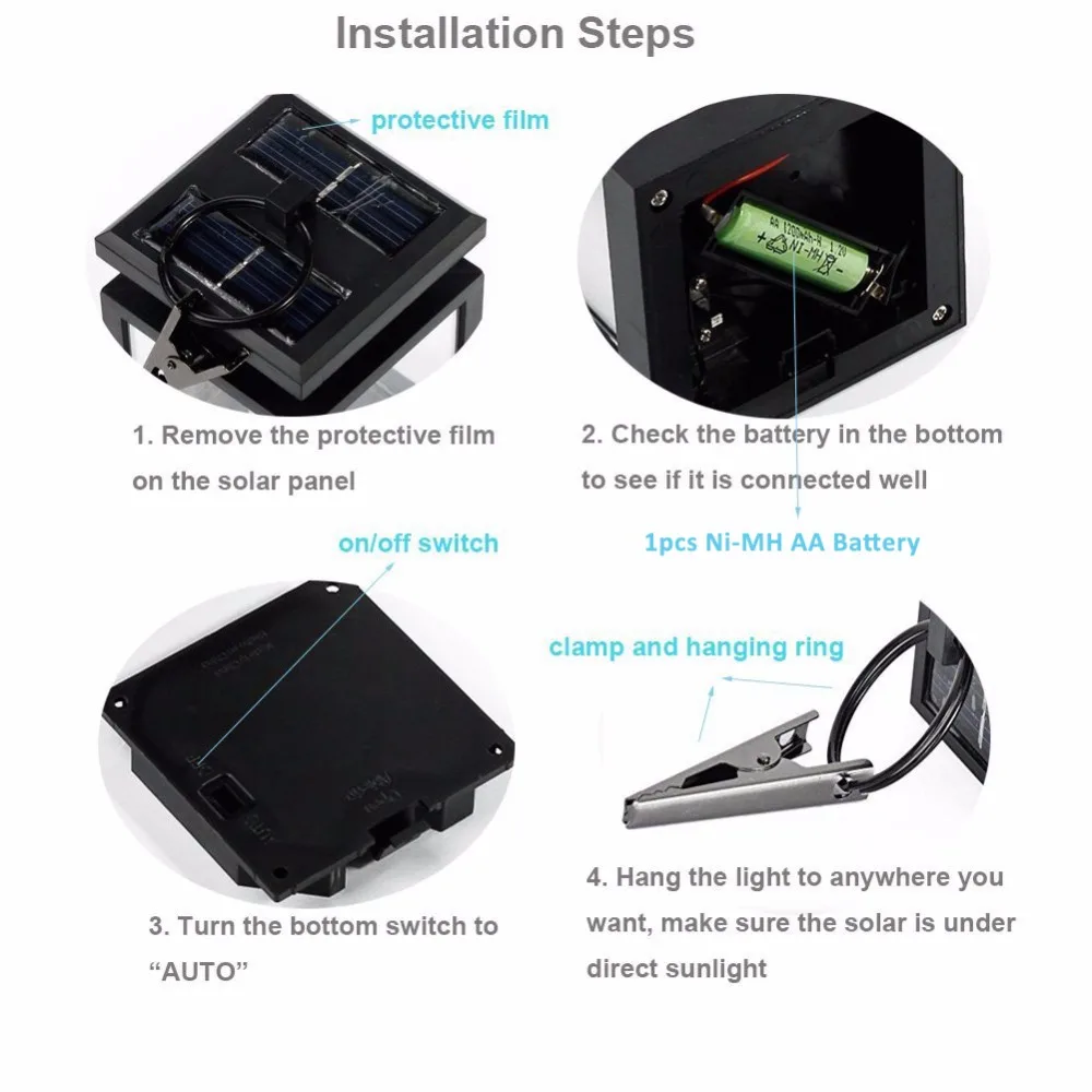 Outdoor Candle Lantern Solar 3