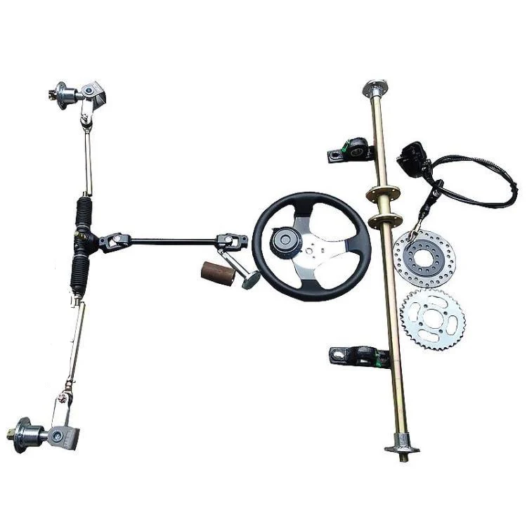 5 Zoll Rad KART GO KART 168 F1 Front Steering Getriebe Rack Rad Und